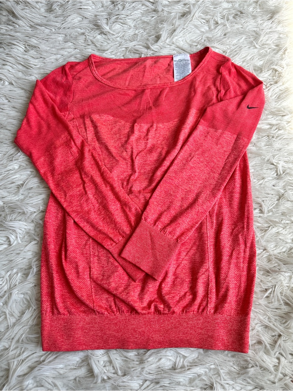 Nike DRI-FIT Coral Lightweight Long Sleeve Women’s size S